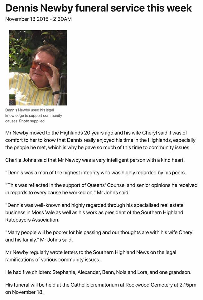 Dennis Newby another major player in Wingecarribe Council corruption that died.jpg