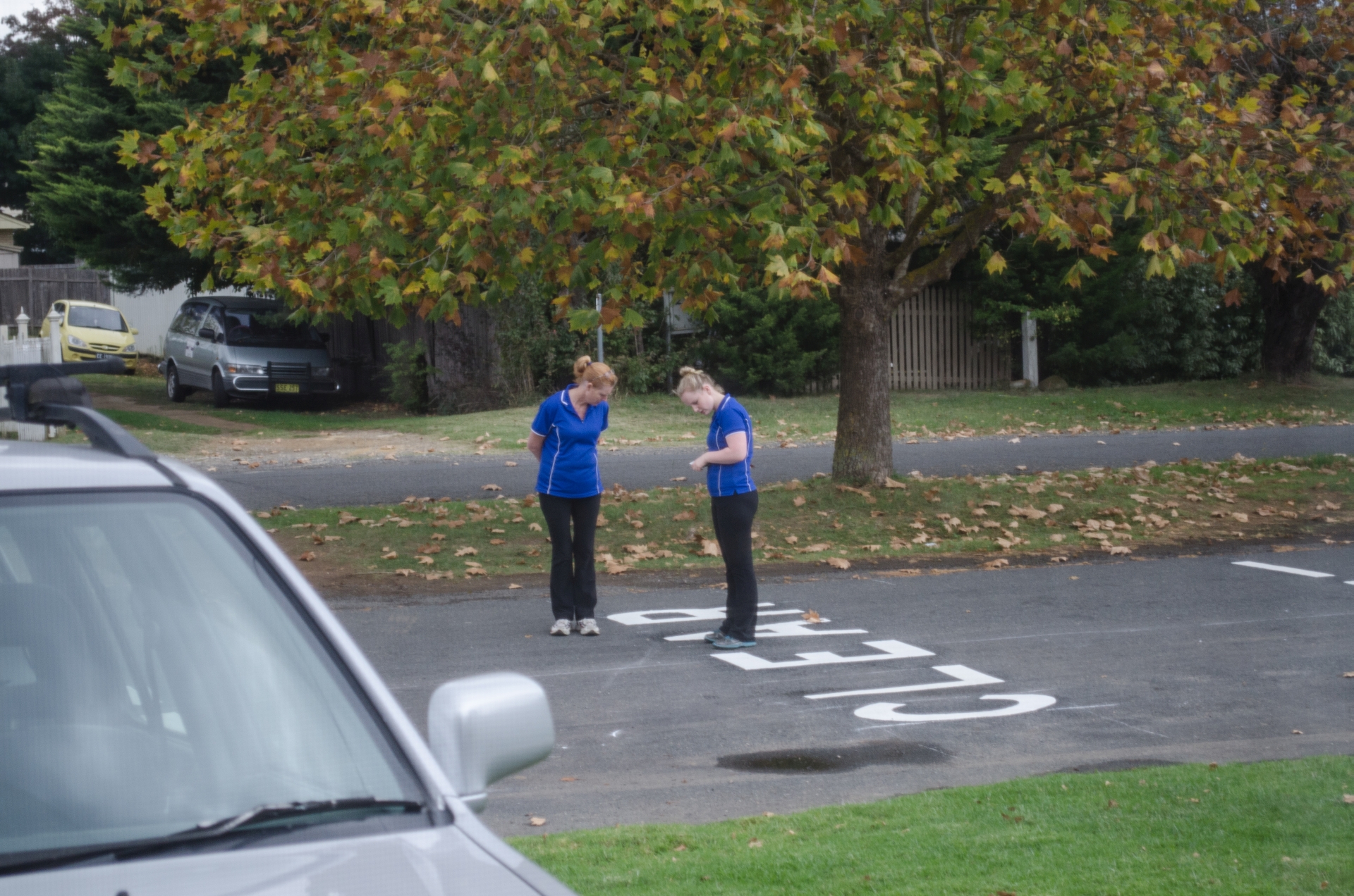 Katie Hanratty and Karen hanratty taking photos of stay clearway.jpg