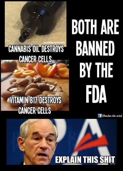 Cancer cures banned by the FDA